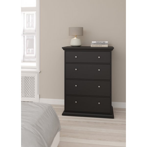 North-lipasto, jossa 4 laatikkoa - Mattamusta