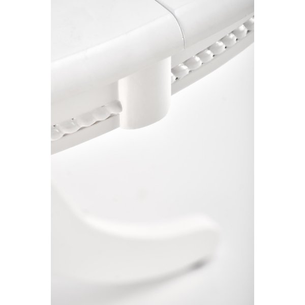 Ruokapöytä perhoskannella 90-124 cm valkoinen - Dana Ruokapöytä perhoskannella 90-124 cm valkoinen - Dana
