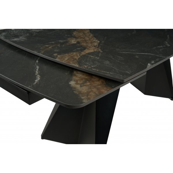 Saturnus-ruokapöytä, jatkettava 165-240 cm - Keraaminen kansi Saturnus-ruokapöytä, jatkettava 165-240 cm - Keraaminen kansi