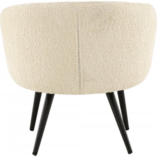 Pörröinen lasten nojatuoli - valkoinen Pörröinen lasten nojatuoli - valkoinen