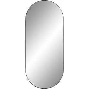 Jersey Mirror Oval - Musta - 35x80 Jersey Mirror Oval - Musta - 35x80