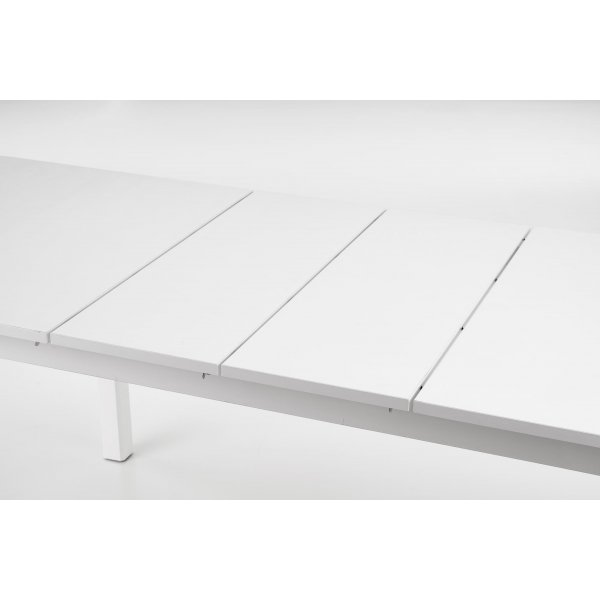 Bloom ruokapöytä 160-228 cm - Valkoinen Bloom ruokapöytä 160-228 cm - Valkoinen