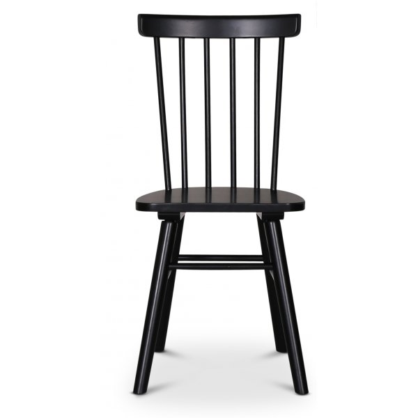 Omni-ruokailuryhmä, pyöreä ruokapöytä Ø130 cm sis. 4 Orust mustaa keppituolia - Mustaksi petsattua tammea + 3.00 x Huonekalujen jalat Omni-ruokailuryhmä, pyöreä ruokapöytä Ø130 cm sis. 4 Orust mustaa keppituolia - Mustaksi petsattua tammea + 3.00 x Huonekalujen jalat