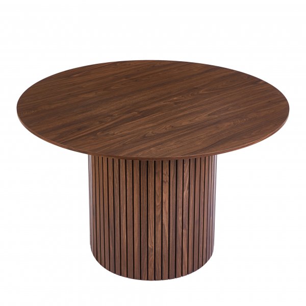 Ludvig pyöreä ruokapöytä 120 cm pähkinäpuu Ludvig pyöreä ruokapöytä 120 cm pähkinäpuu