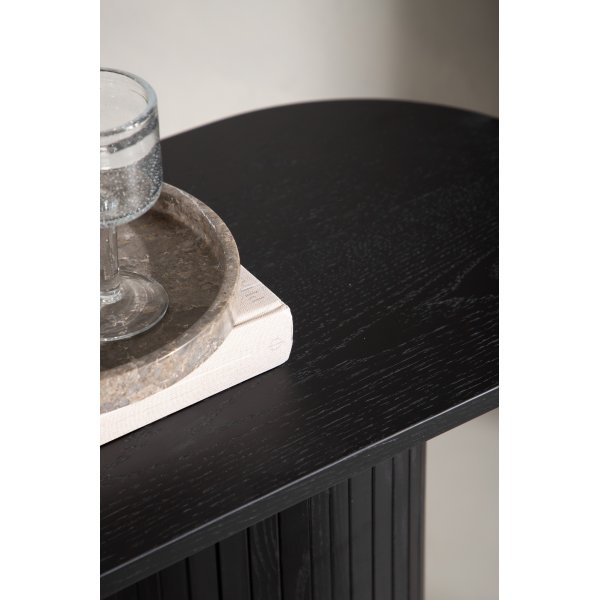 Bianca konsolipyt 130 x 40 cm - Musta