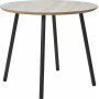 Aalst sohvapyt 55 cm - Musta/beige