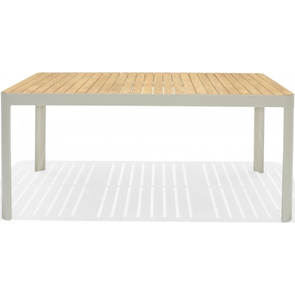 Portals ruokailuryhmä 8 - Valkoinen/tiikki Portals ruokailuryhmä 8 - Valkoinen/tiikki