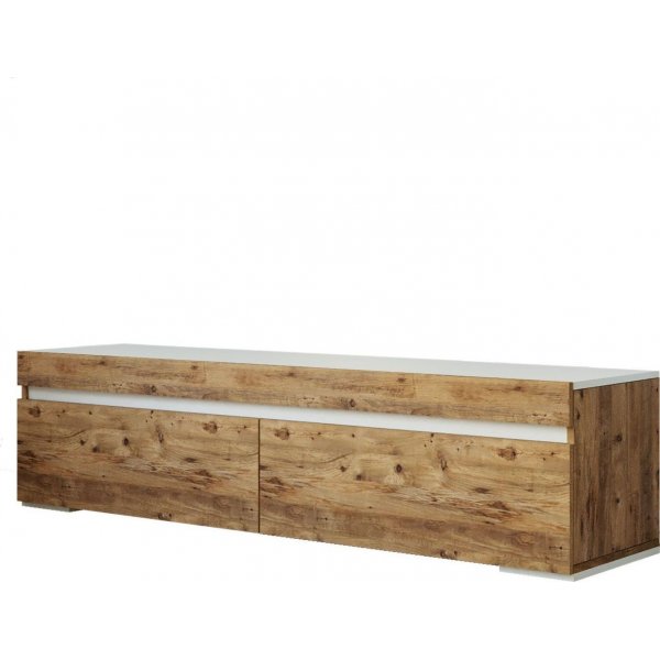 Tulevaisuuden mediapenkki 3 - mänty/valkoinen Tulevaisuuden mediapenkki 3 - mänty/valkoinen