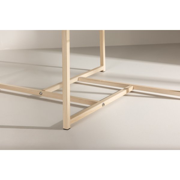 Hybridi sohvapöytä 80 x 80 cm - Whitewash Hybridi sohvapöytä 80 x 80 cm - Whitewash