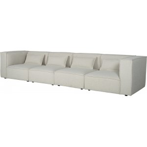 Nees modulaarinen bouclé-sohva - 4-istuttava bouclé-sohva Nees modulaarinen bouclé-sohva - 4-istuttava bouclé-sohva
