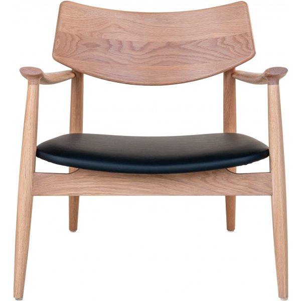 Olvera nojatuoli - Natural/Musta Olvera nojatuoli - Natural/Musta