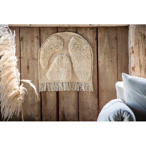 Jakobsön seinäkoristelu - Luonnonvalkoinen Jakobsön seinäkoristelu - Luonnonvalkoinen