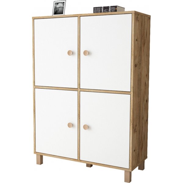 Vilamo kaappi 45 - Mänty/valkoinen Vilamo kaappi 45 - Mänty/valkoinen