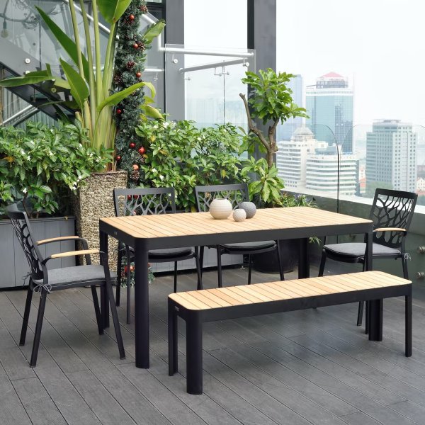 Portaalit ruokailuryhm 17 - Musta/tiikki