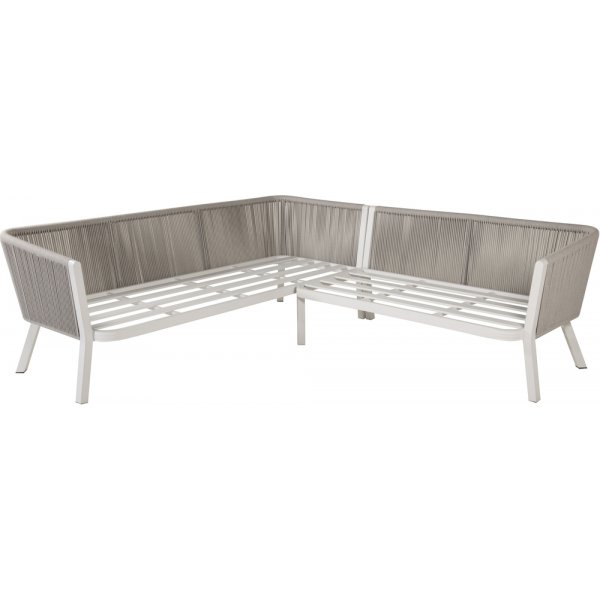 Virya kulmasohvaryhmä - harmaa/valkoinen Virya kulmasohvaryhmä - harmaa/valkoinen