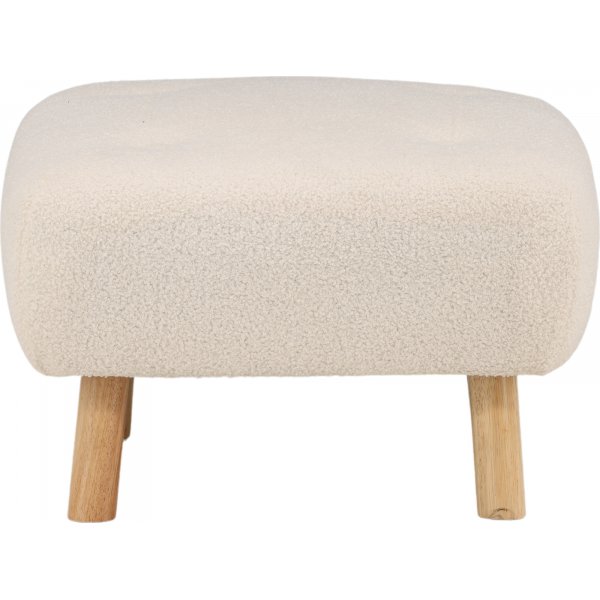 Salina pouf - Valkoinen nalle Salina pouf - Valkoinen nalle