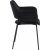 Lima-runkoinen tuoli - musta