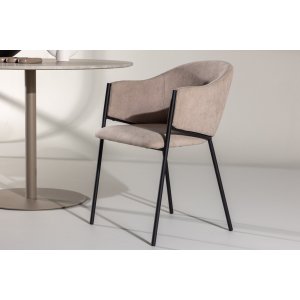 Evelina ruokatuoli - musta/beige Evelina ruokatuoli - musta/beige