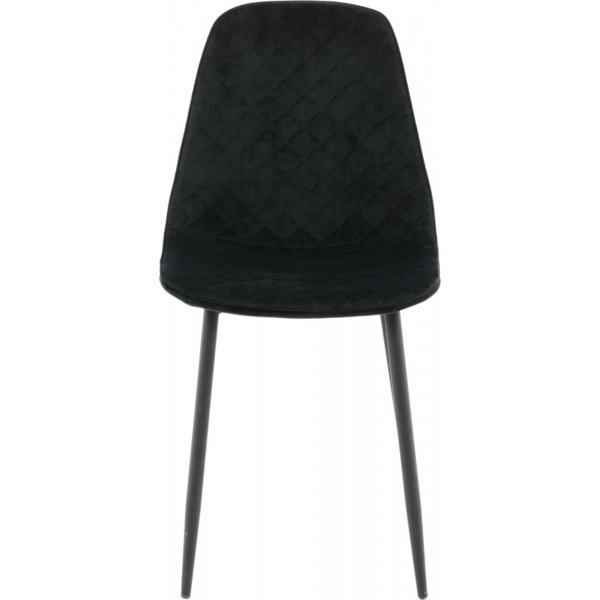 Bridge Diamond ruokapöydän tuoli - Musta sametti Bridge Diamond ruokapöydän tuoli - Musta sametti