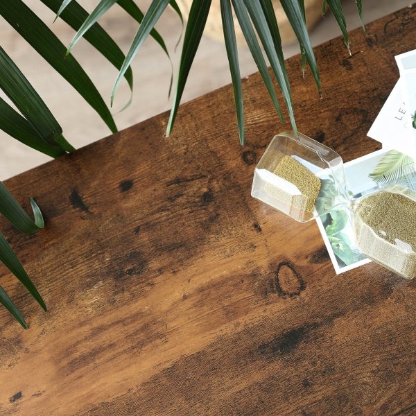 Lasse-konsolipöytä 101,5 x 35 cm - Ruskea/musta Lasse-konsolipöytä 101,5 x 35 cm - Ruskea/musta