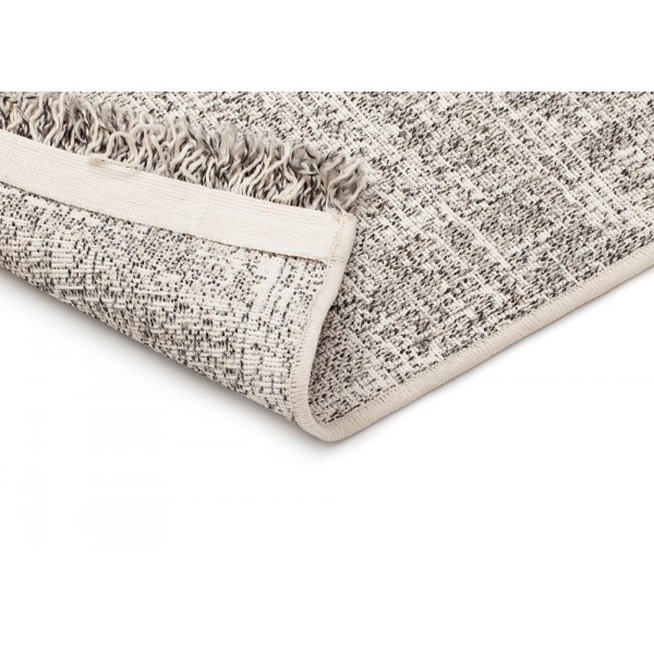 Litteä kudottu matto Garnet - Creme/Grey Litteä kudottu matto Garnet - Creme/Grey