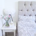 Asiakaskuva Sam-sängynpääty (seinään kiinnitettävä) 180x70 cm - Beige (Kangas)