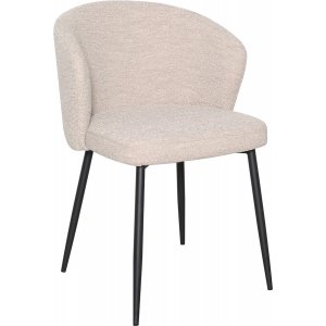 Iben ruokatuoli - beige bouclé Iben ruokatuoli - beige bouclé