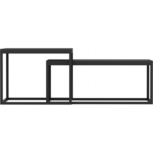 Leikkipöytä 60/72 x 47/37 cm - Musta Leikkipöytä 60/72 x 47/37 cm - Musta