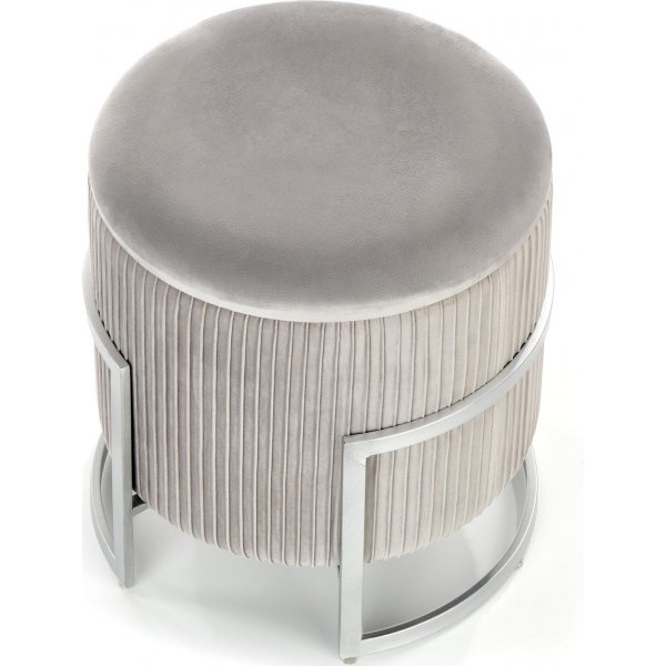 Jiminy pouf - harmaa + Huonekalujen puhdistus Jiminy pouf - harmaa + Huonekalujen puhdistus