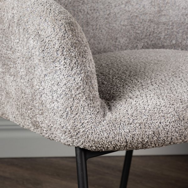 Catania nojatuoli - harmaa