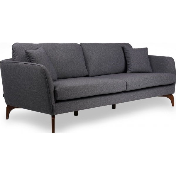 Giza 3-istuttava sohva - harmaa