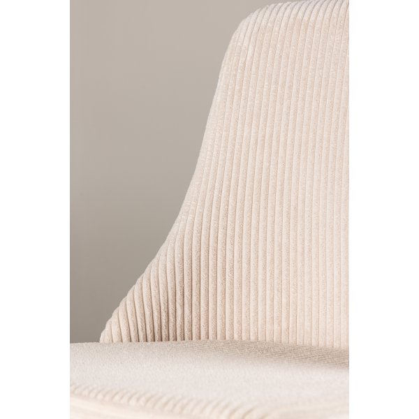 Leone ruokatuoli - beige vakosametti Leone ruokatuoli - beige vakosametti