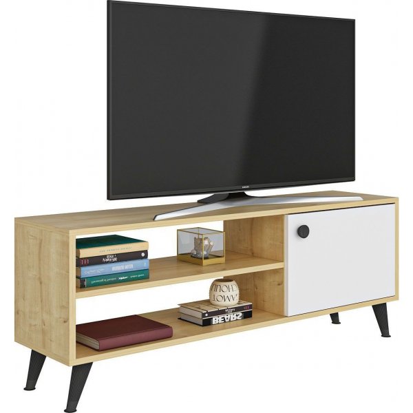 Athena mediapenkki - Safiiri/tammi/valkoinen Athena mediapenkki - Safiiri/tammi/valkoinen