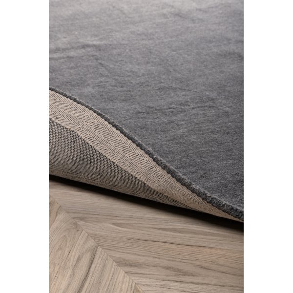 Bella-villamatto - Tummanharmaa