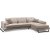 Frido divaani sohva oikea - Stone beige