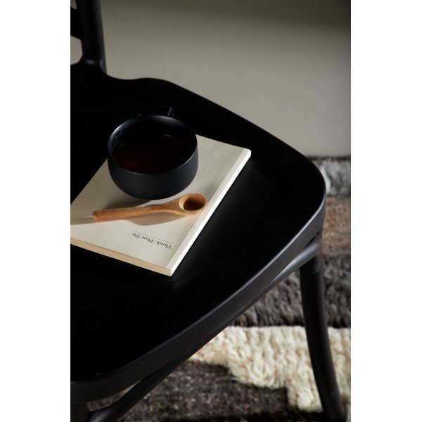 Crosett ruokatuoli - musta