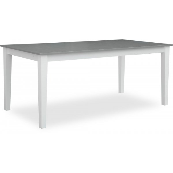 Fr ruokapyt 180 cm - Valkoinen/harmaa