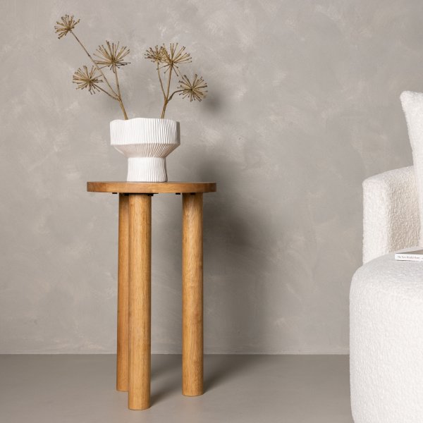 Duxbury sivupöytä Ø35 cm - Tammi Duxbury sivupöytä Ø35 cm - Tammi