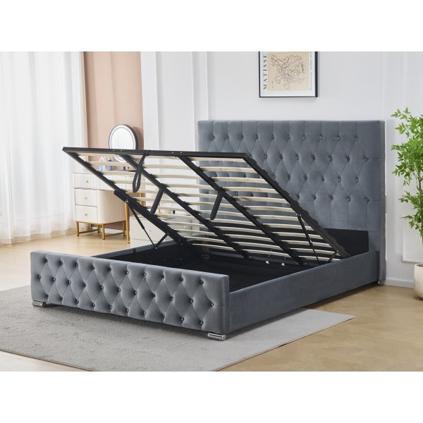 S�ngynrunko s�ngynp��dyll� 180 x 200 cm - Harmaa