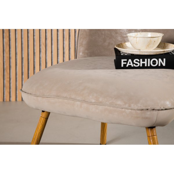 Polar-nojatuoli - beige PU