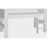 Lasten parvisänky 207,5 x 111,5 x 113 cm - Puhdas valkoinen Lasten parvisänky 207,5 x 111,5 x 113 cm - Puhdas valkoinen