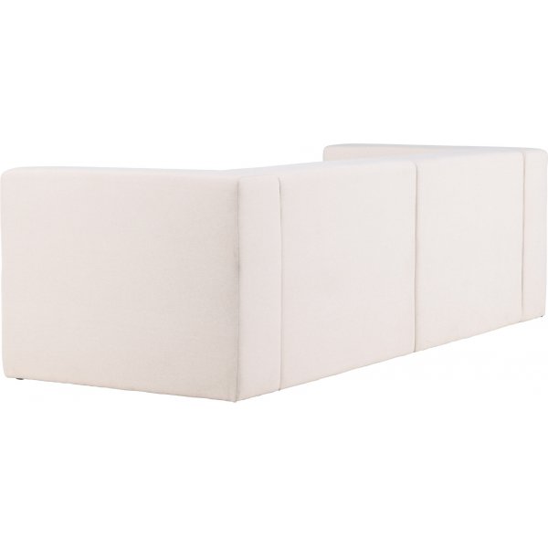 Lumi 3-istuttava sohva - Valkoinen pellava