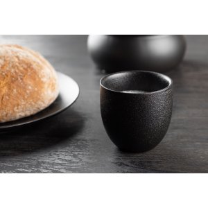 Wasi sabi kahvikuppi Ø8 cm - musta Wasi sabi kahvikuppi Ø8 cm - musta