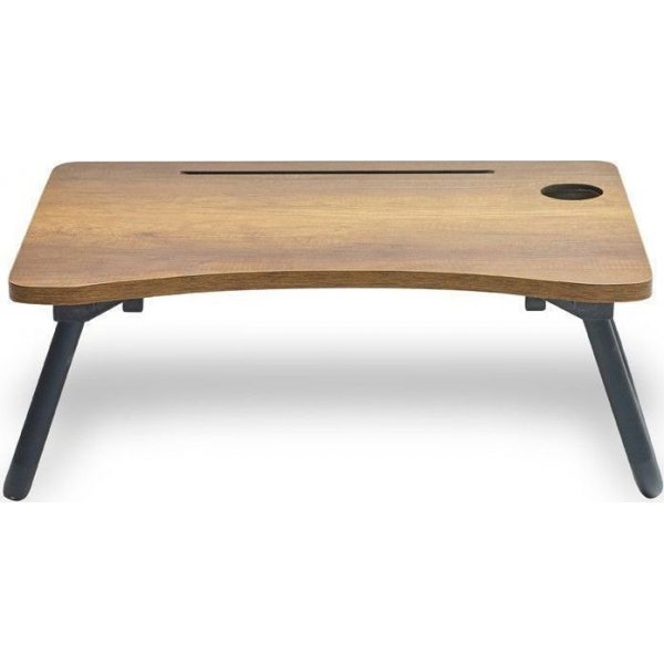 Lappy kannettavan tietokoneen pöytä 60x20 cm - Pähkinä/musta Lappy kannettavan tietokoneen pöytä 60x20 cm - Pähkinä/musta