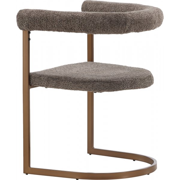 Aamuruokailutuoli - Ruskea boucle