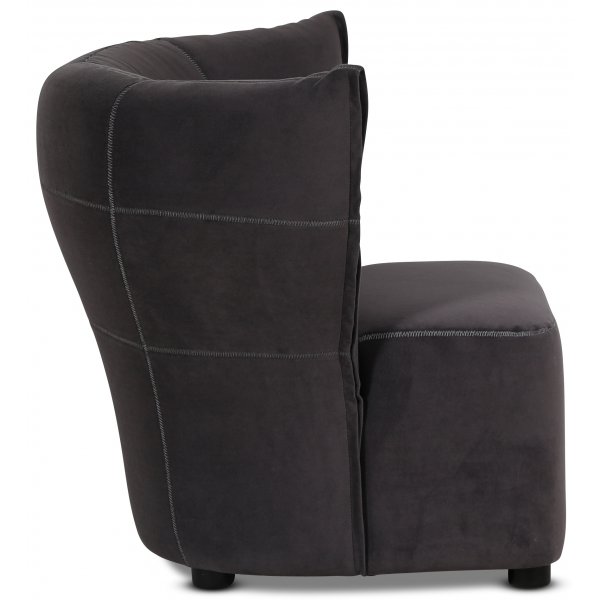 Nojatuoli Silhouet design by Troels - Tummanharmaa Nojatuoli Silhouet design by Troels - Tummanharmaa