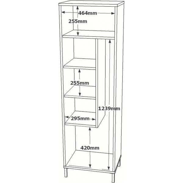 Daisy-kaappi - Valkoinen Daisy-kaappi - Valkoinen