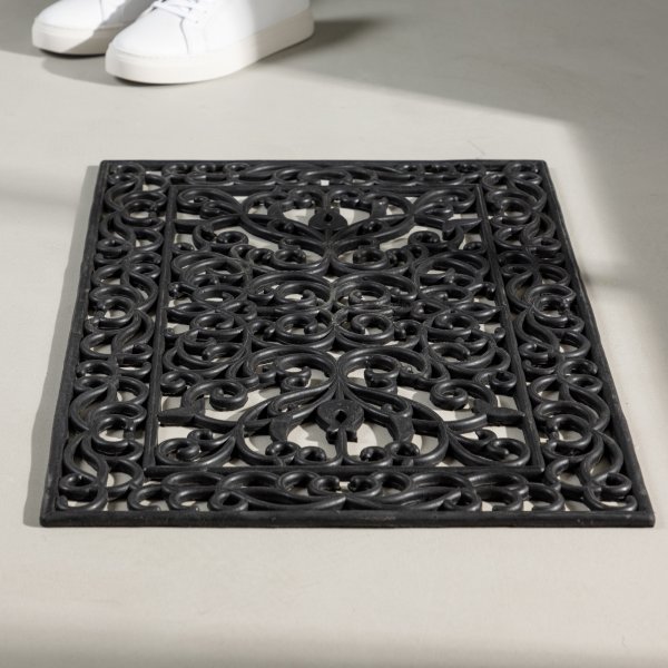 Matot ovimatto 45 x 75 cm - Musta Matot ovimatto 45 x 75 cm - Musta