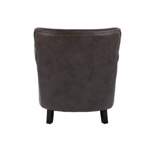 Norberg nojatuoli - Harmaa vintage PU + Huonekalujen tahranpoistoaine Norberg nojatuoli - Harmaa vintage PU + Huonekalujen tahranpoistoaine