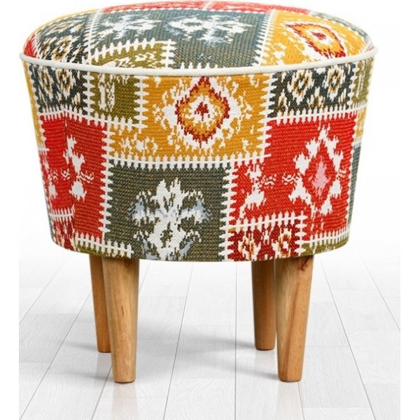 Rugg-pouf - Monivärinen Rugg-pouf - Monivärinen